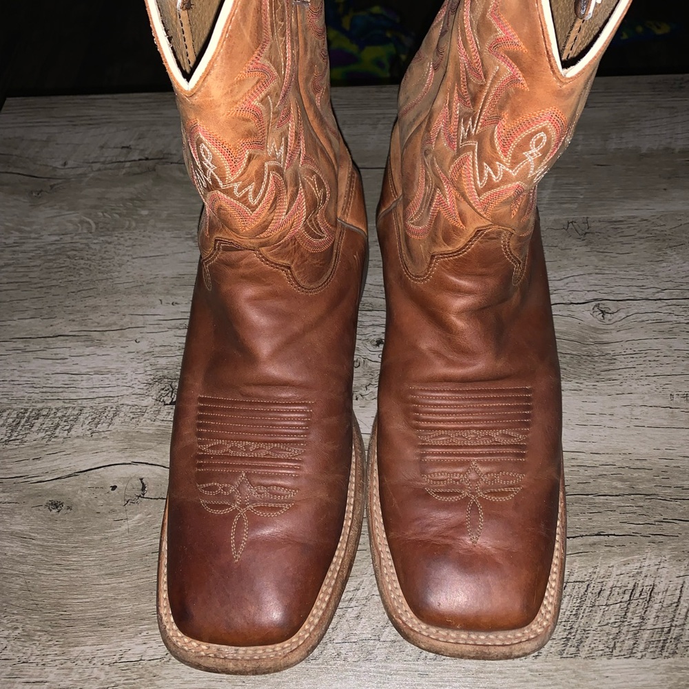 Mens Light Brown Cowboy Boots